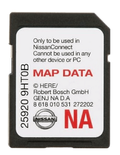 Replacement For Nissan Rogue NV Versa Navigation SD Card USA 25920-9HT0B 2015-18