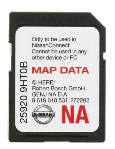 Replacement For Nissan Rogue NV Versa Navigation SD Card USA 25920-9HT0B 2015-18