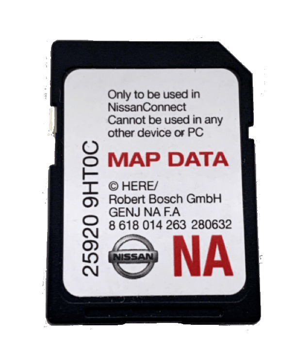 Replacement For 2016-2020 Nissan Altima Titan Versa Frontier NV Navigation SD Card Map 25920-9HT0C USA