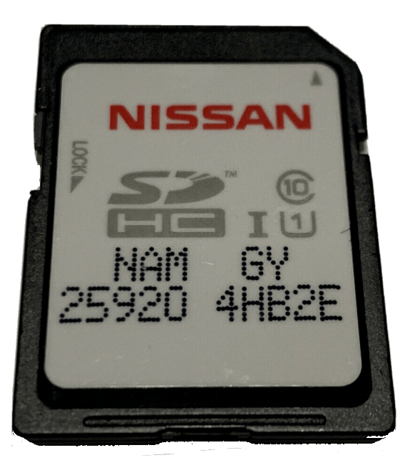 Replacement For Nissan Infiniti Navigation SD Card 25920-4HB2E QX60 QX80 Armada Pathfinder